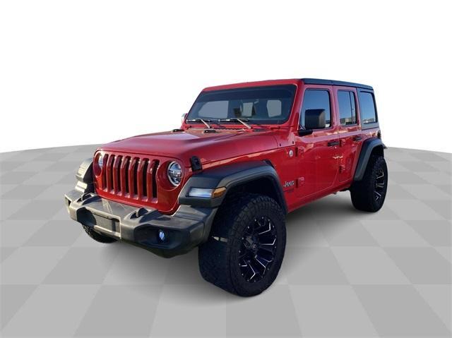 used 2020 Jeep Wrangler Unlimited car, priced at $25,603