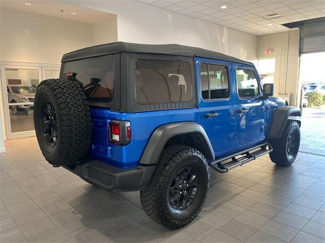 used 2022 Jeep Wrangler Unlimited car, priced at $33,416