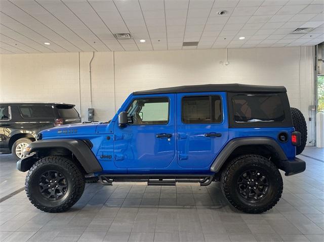 used 2022 Jeep Wrangler Unlimited car, priced at $33,416