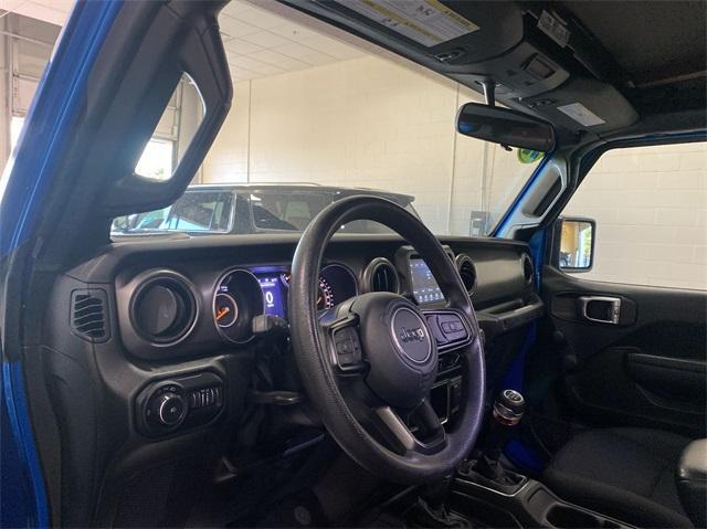 used 2022 Jeep Wrangler Unlimited car, priced at $33,416