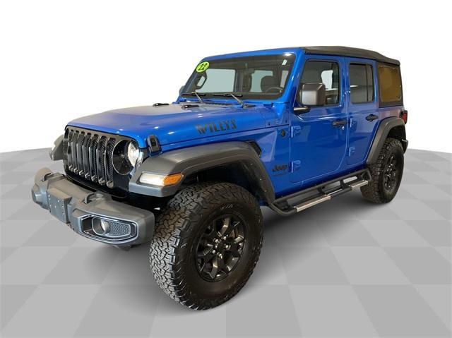 used 2022 Jeep Wrangler Unlimited car, priced at $33,416