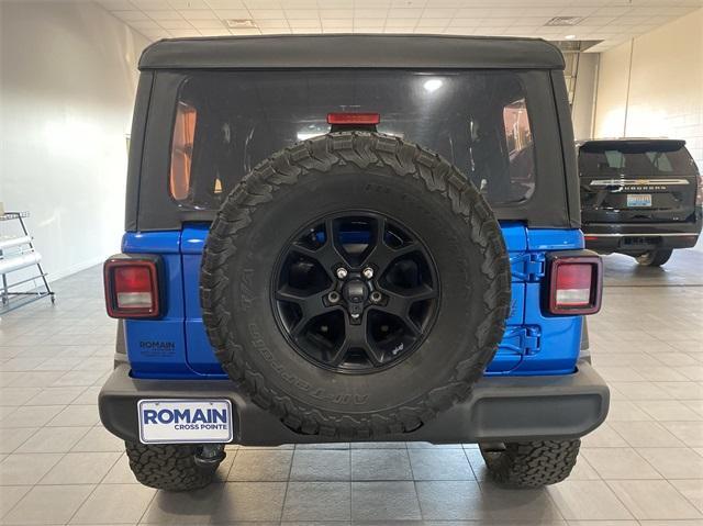 used 2022 Jeep Wrangler Unlimited car, priced at $33,416