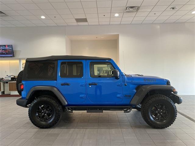 used 2022 Jeep Wrangler Unlimited car, priced at $33,416