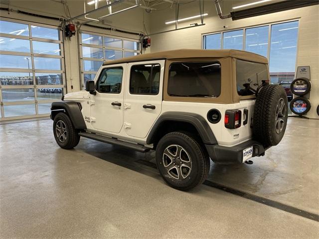 used 2021 Jeep Wrangler Unlimited car, priced at $28,195