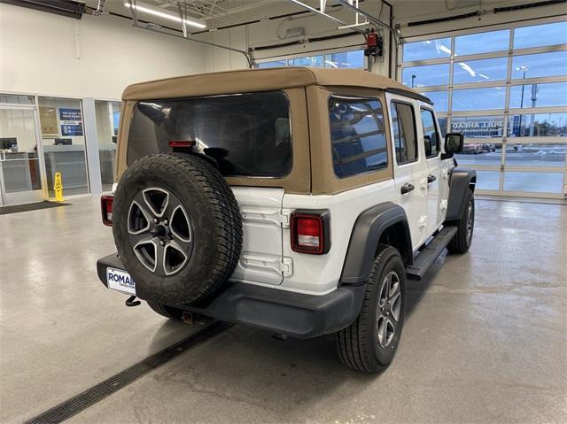 used 2021 Jeep Wrangler Unlimited car, priced at $28,195