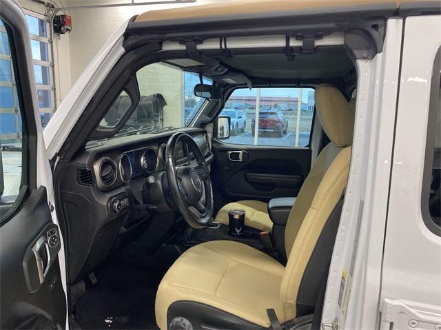 used 2021 Jeep Wrangler Unlimited car, priced at $28,195