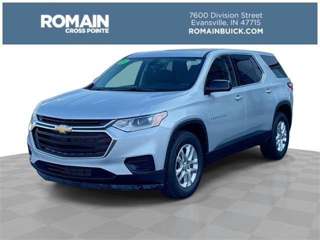 used 2021 Chevrolet Traverse car, priced at $23,689