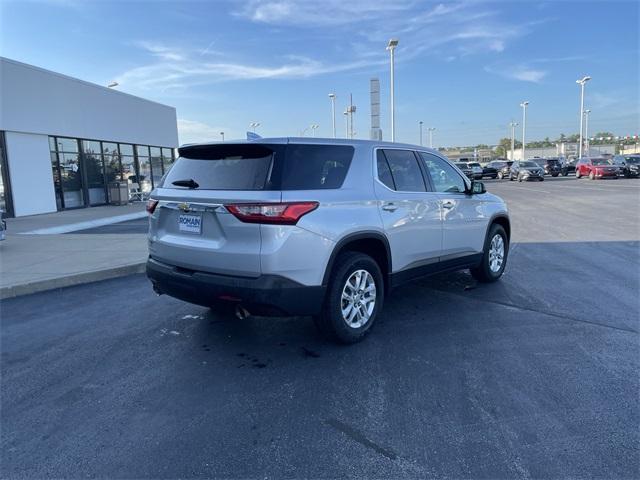 used 2021 Chevrolet Traverse car, priced at $23,689