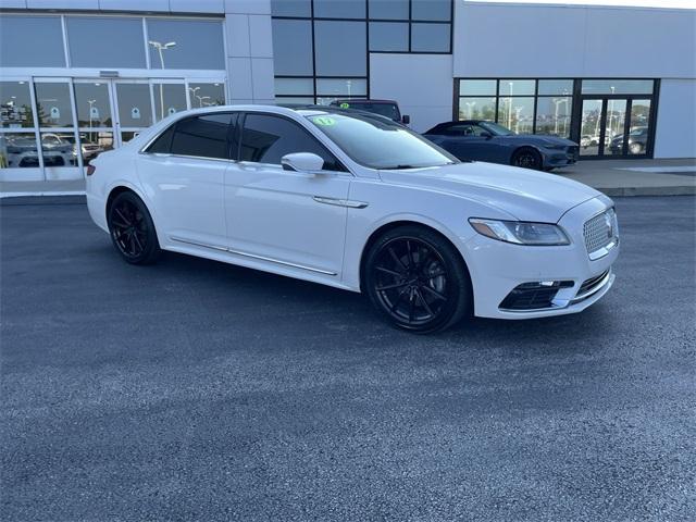 used 2017 Lincoln Continental car, priced at $23,499