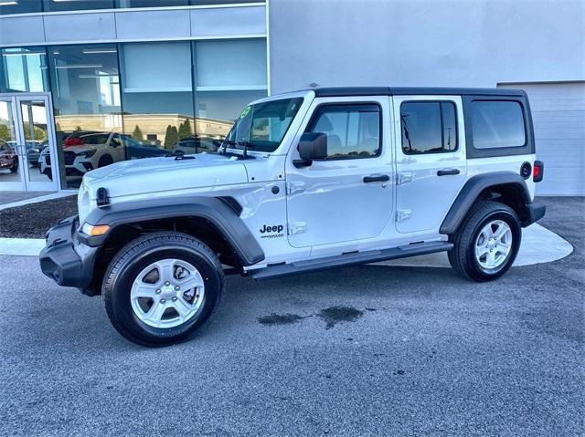 used 2022 Jeep Wrangler Unlimited car, priced at $29,215