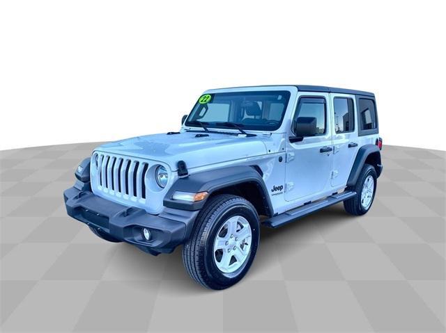 used 2022 Jeep Wrangler Unlimited car, priced at $29,215