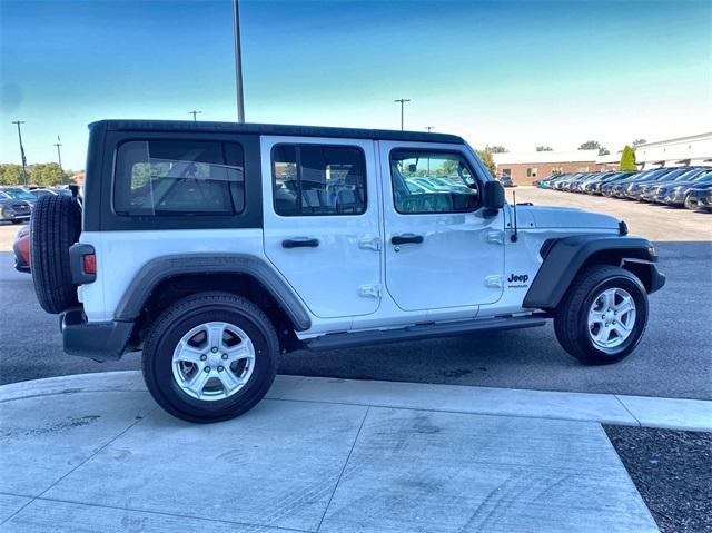 used 2022 Jeep Wrangler Unlimited car, priced at $29,215