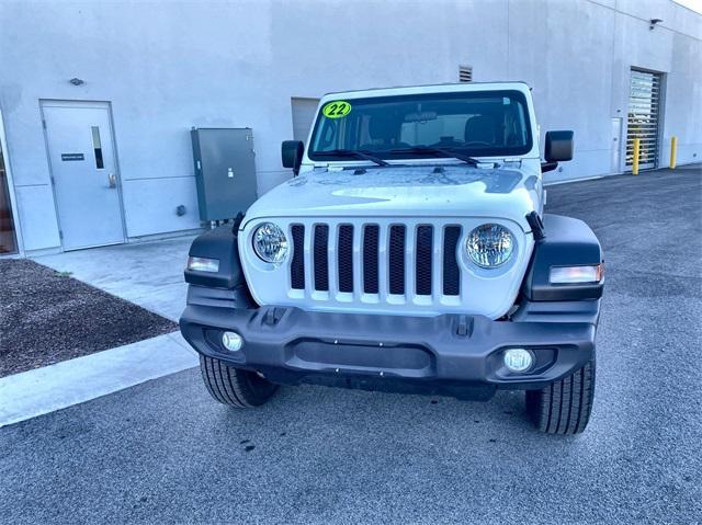 used 2022 Jeep Wrangler Unlimited car, priced at $29,215