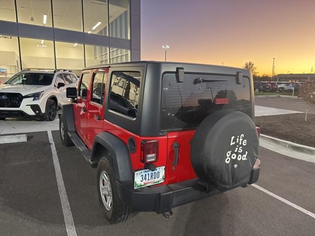 used 2015 Jeep Wrangler Unlimited car, priced at $14,706