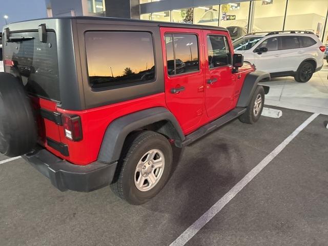 used 2015 Jeep Wrangler Unlimited car, priced at $14,706