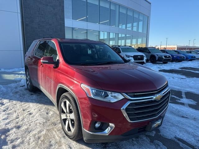 used 2021 Chevrolet Traverse car, priced at $27,118