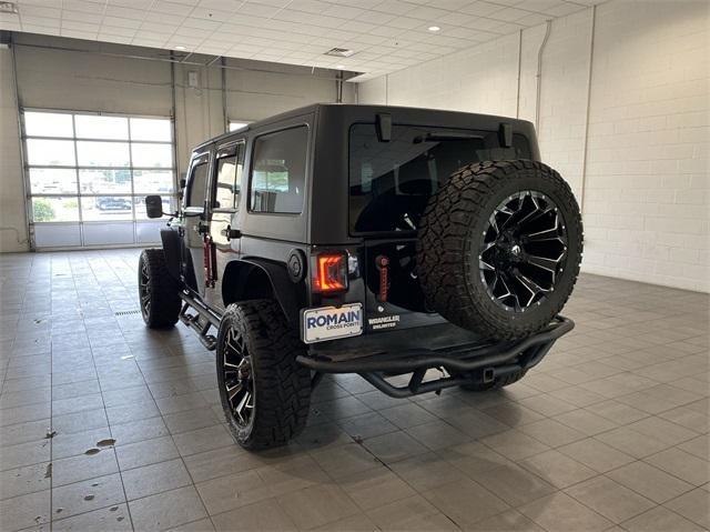 used 2012 Jeep Wrangler Unlimited car, priced at $16,355