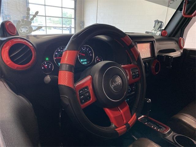 used 2012 Jeep Wrangler Unlimited car, priced at $16,355