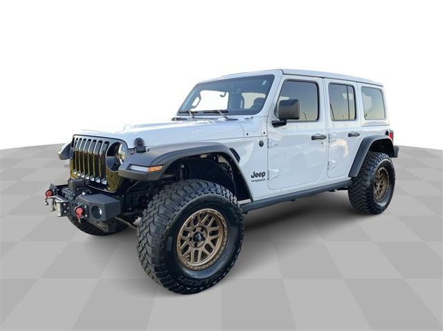 used 2021 Jeep Wrangler Unlimited car, priced at $33,788