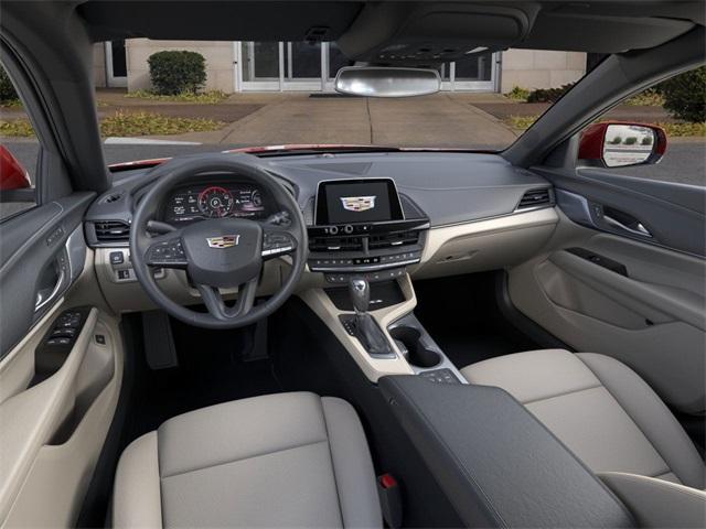 new 2025 Cadillac CT4 car, priced at $48,965