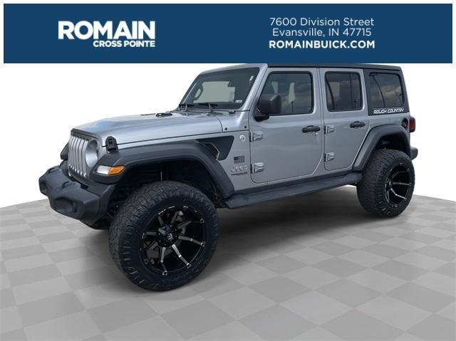 used 2020 Jeep Wrangler Unlimited car, priced at $27,715