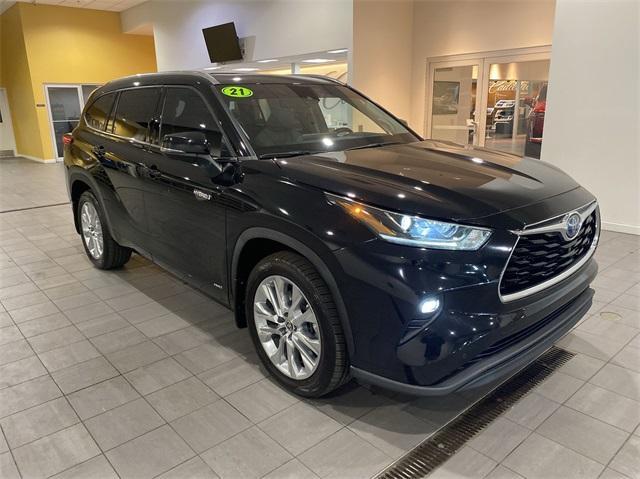 used 2021 Toyota Highlander Hybrid car, priced at $39,933