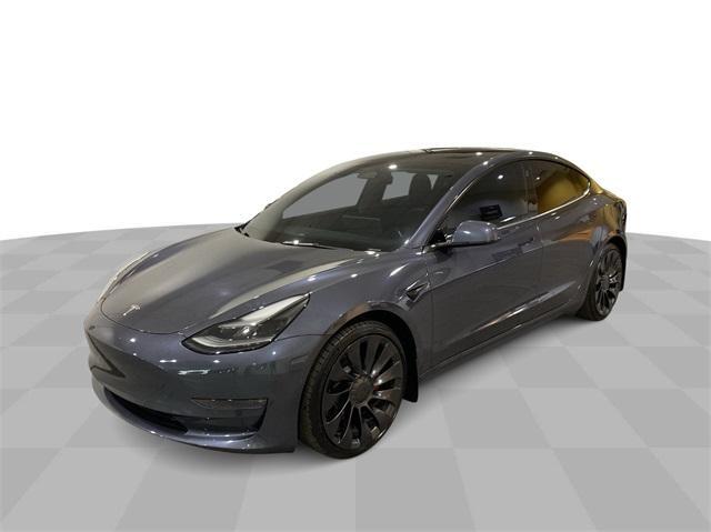 used 2022 Tesla Model 3 car, priced at $30,455