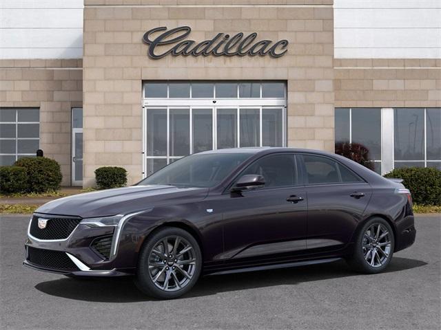 new 2025 Cadillac CT4 car, priced at $49,065