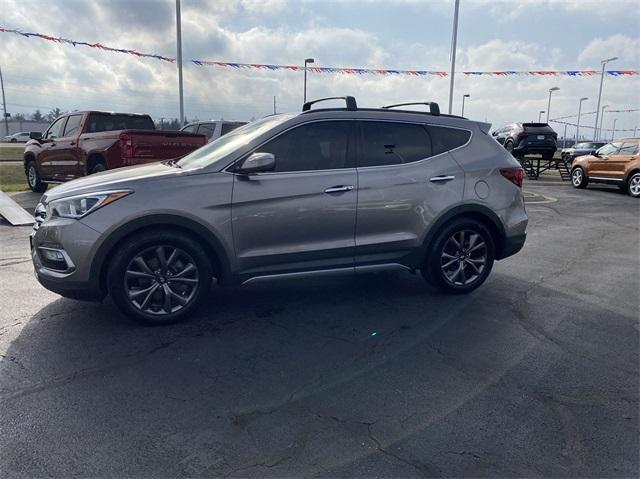 used 2018 Hyundai Santa Fe Sport car, priced at $17,686