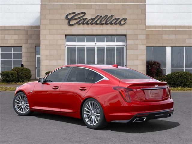 new 2025 Cadillac CT5 car, priced at $55,375