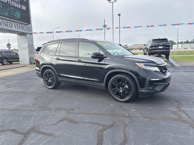 used 2021 Honda Pilot car, priced at $29,233