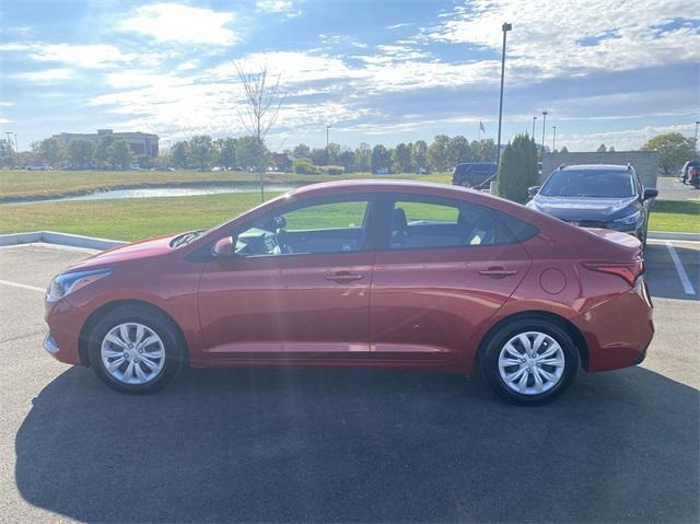 used 2021 Hyundai Accent car, priced at $15,215