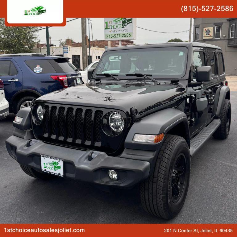used 2019 Jeep Wrangler Unlimited car, priced at $22,995