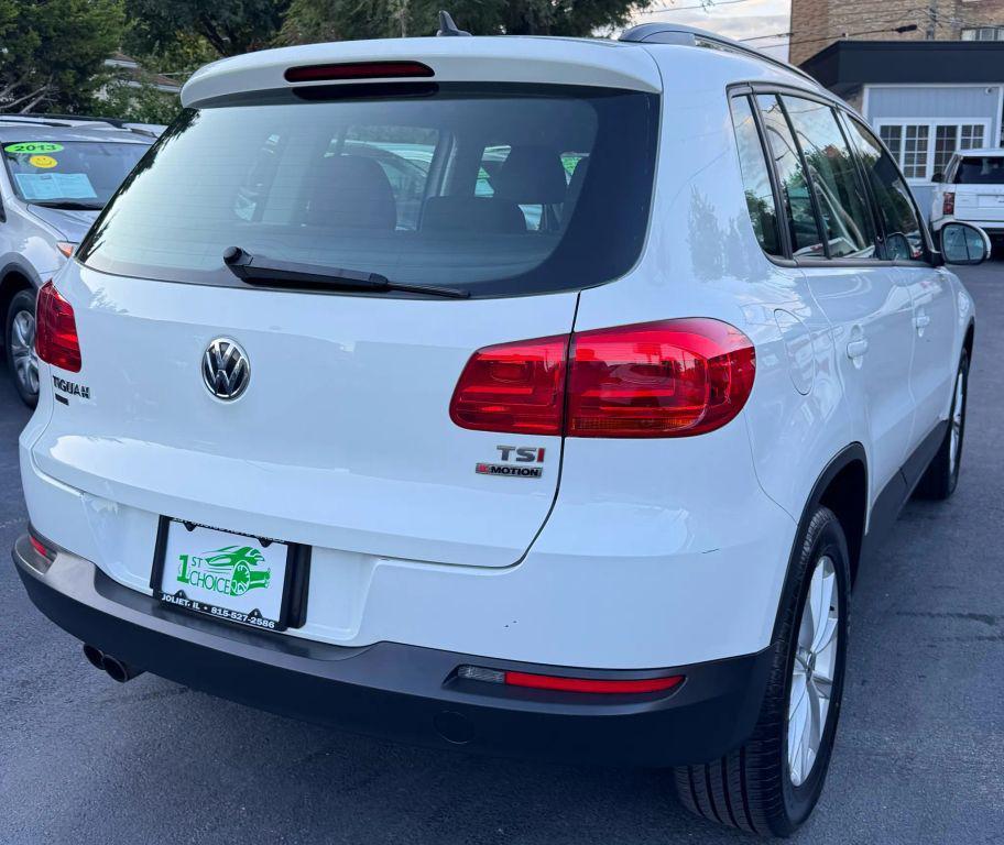 used 2018 Volkswagen Tiguan Limited car, priced at $9,995