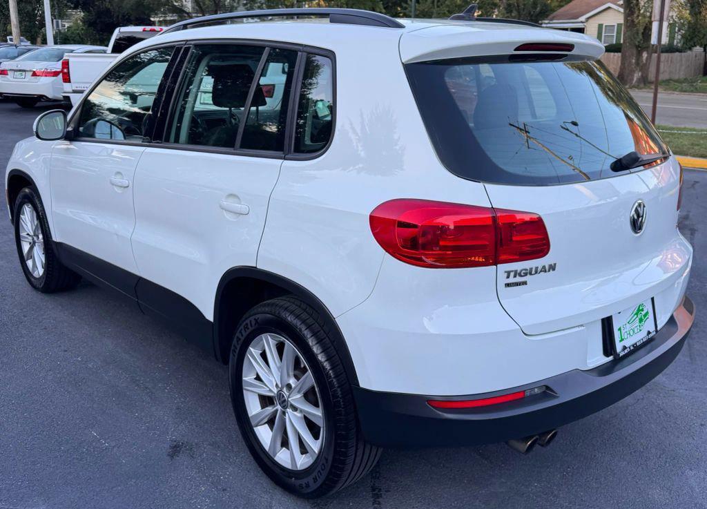 used 2018 Volkswagen Tiguan Limited car, priced at $9,995
