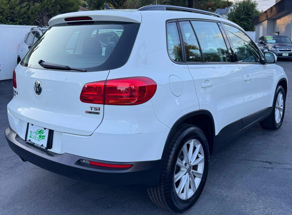 used 2018 Volkswagen Tiguan Limited car, priced at $9,995