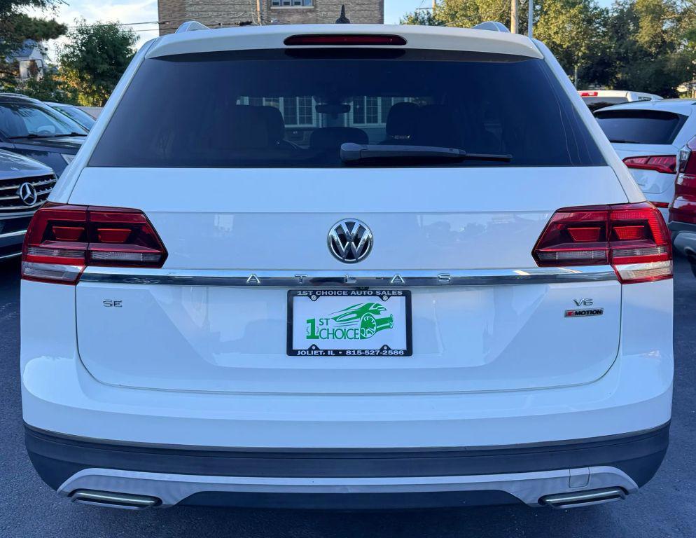 used 2018 Volkswagen Atlas car, priced at $18,095