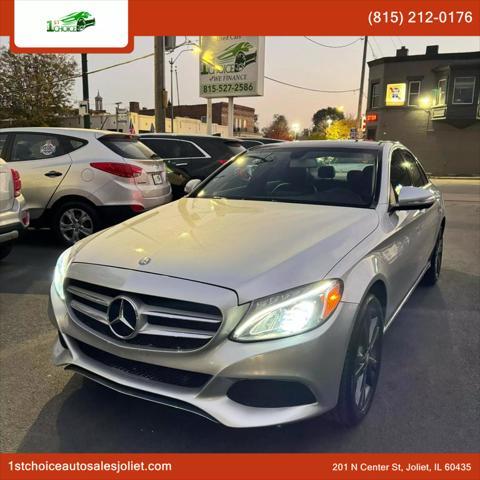 used 2015 Mercedes-Benz C-Class car, priced at $16,795