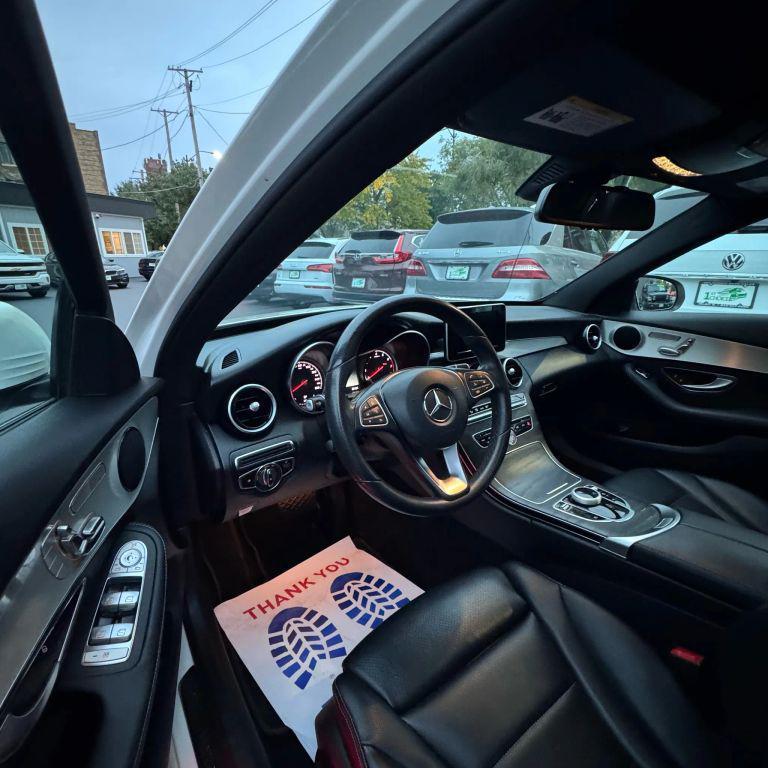 used 2018 Mercedes-Benz C-Class car, priced at $16,795