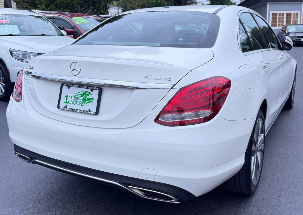 used 2018 Mercedes-Benz C-Class car, priced at $16,795