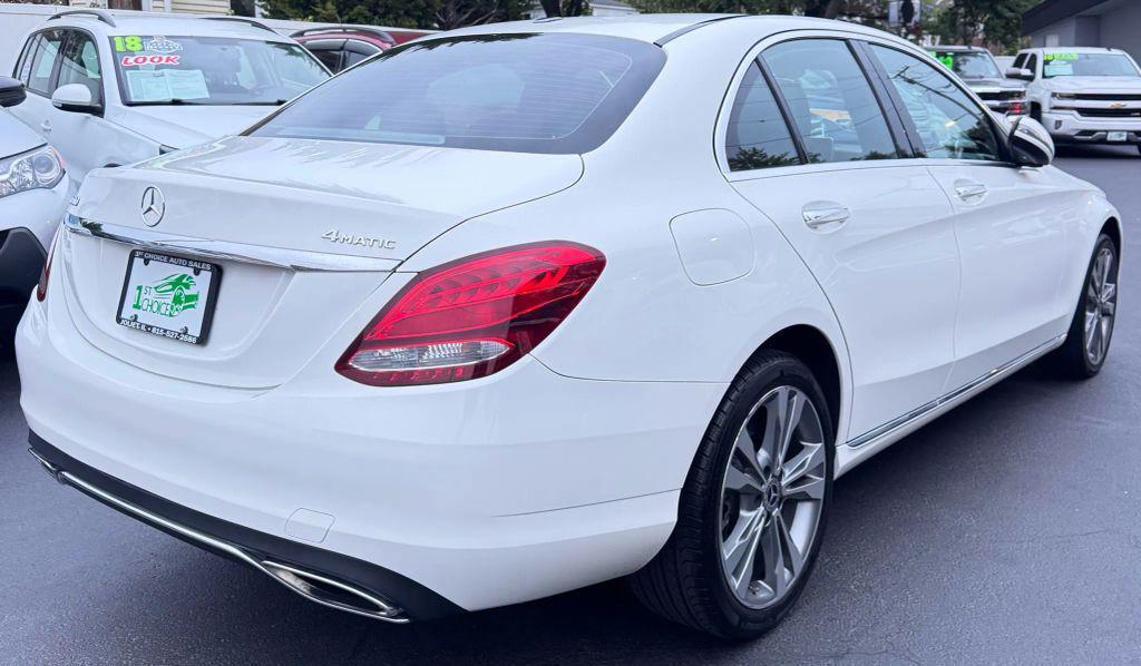 used 2018 Mercedes-Benz C-Class car, priced at $16,795