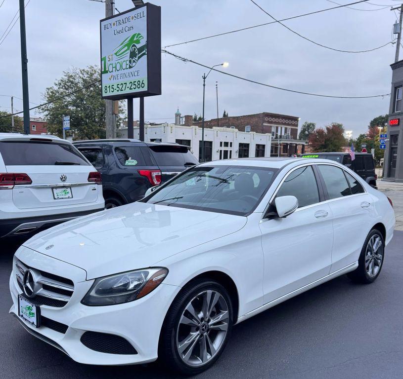 used 2018 Mercedes-Benz C-Class car, priced at $16,795
