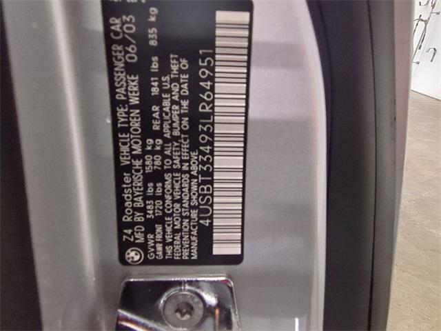 used 2003 BMW Z4 car, priced at $12,500