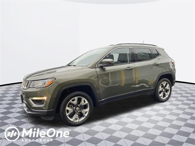 used 2021 Jeep Compass car, priced at $17,850