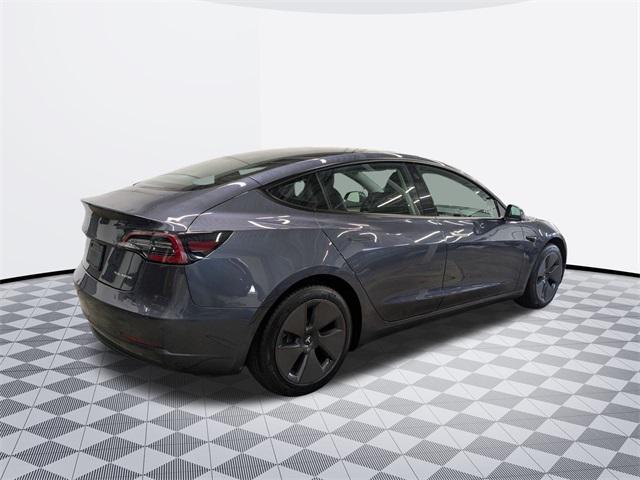 used 2022 Tesla Model 3 car, priced at $27,475