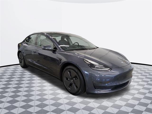 used 2022 Tesla Model 3 car, priced at $27,475