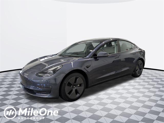 used 2022 Tesla Model 3 car, priced at $27,475