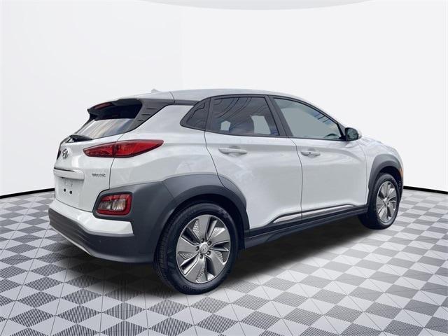 used 2021 Hyundai Kona EV car, priced at $21,000