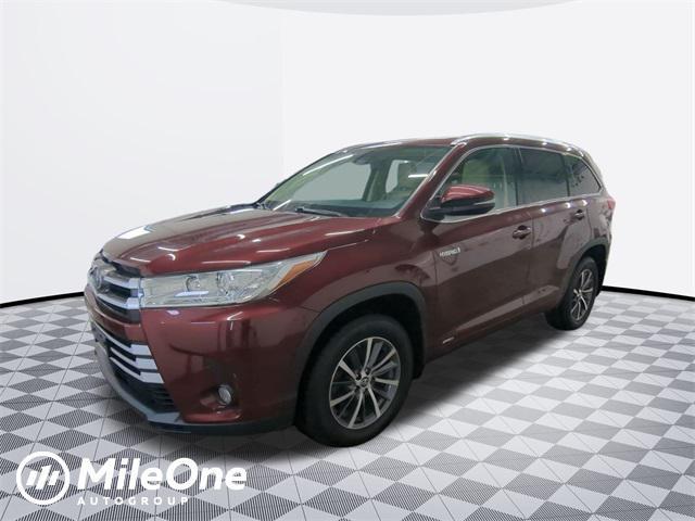 used 2017 Toyota Highlander Hybrid car, priced at $27,700