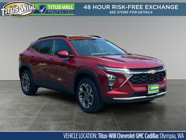 new 2025 Chevrolet Trax car, priced at $24,499